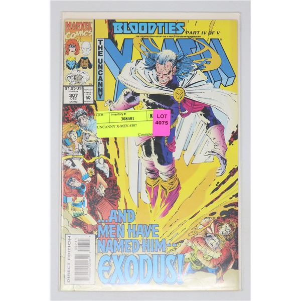UNCANNY X-MEN #307