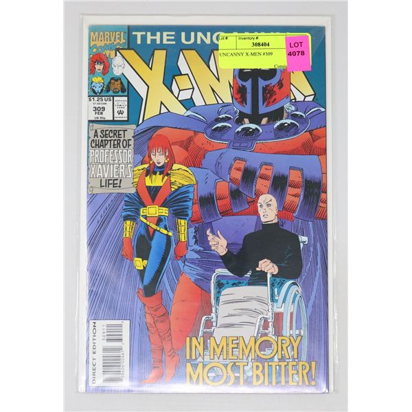 UNCANNY X-MEN #309