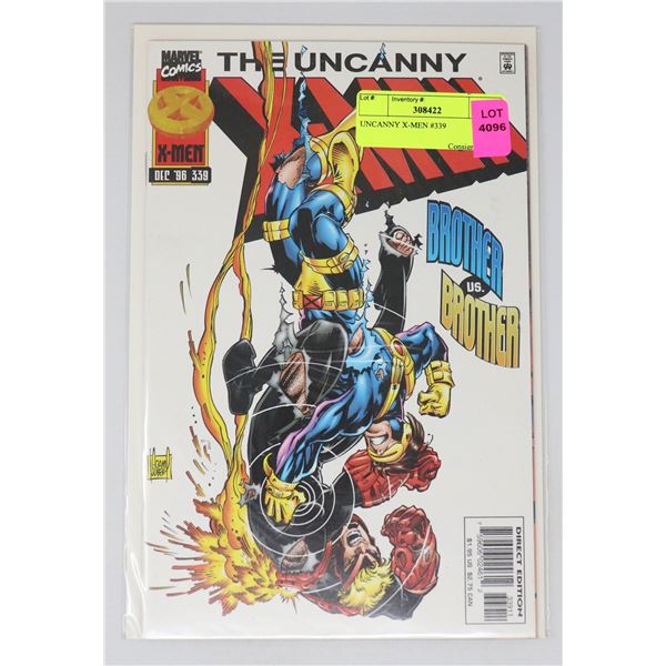UNCANNY X-MEN #339