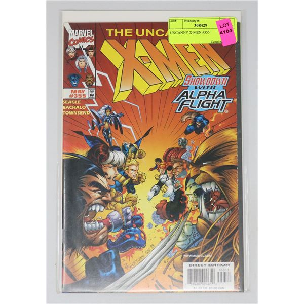 UNCANNY X-MEN #355