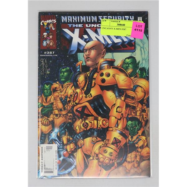 UNCANNY X-MEN #387