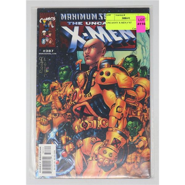 UNCANNY X-MEN #387