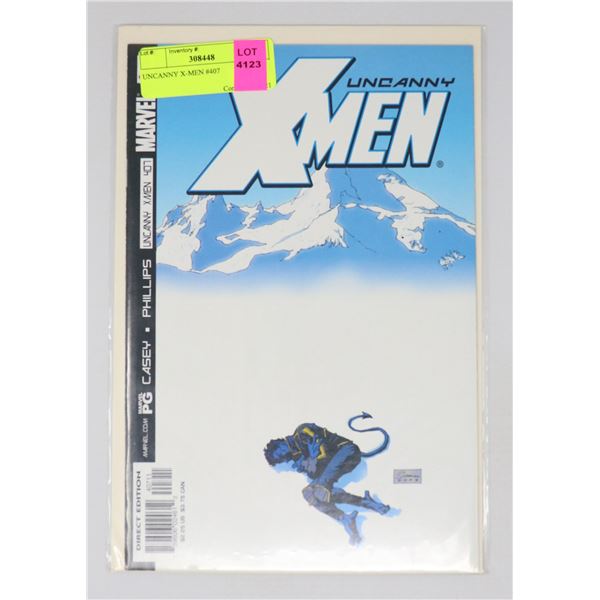 UNCANNY X-MEN #407