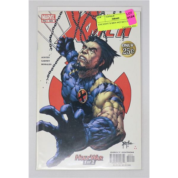 UNCANNY X-MEN #423 KEY ISSUE
