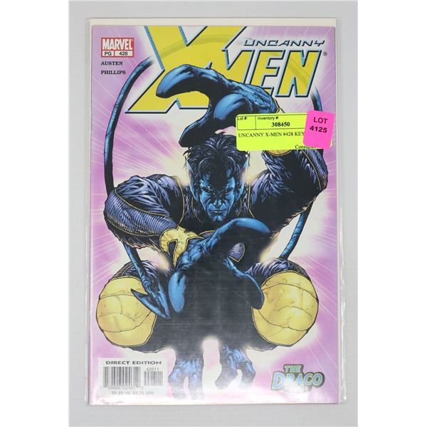 UNCANNY X-MEN #428 KEY ISSUE