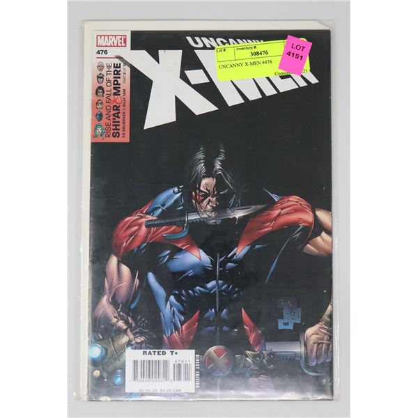 UNCANNY X-MEN #476