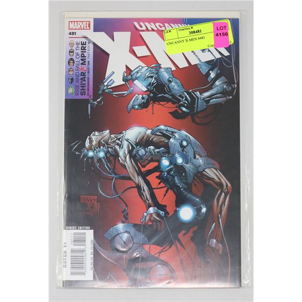 UNCANNY X-MEN #481