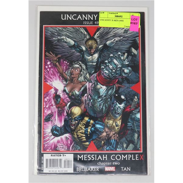 UNCANNY X-MEN #492