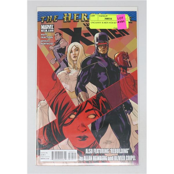 UNCANNY X-MEN #526 KEY ISSUE