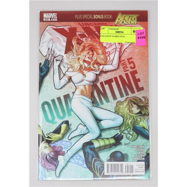 UNCANNY X-MEN #534