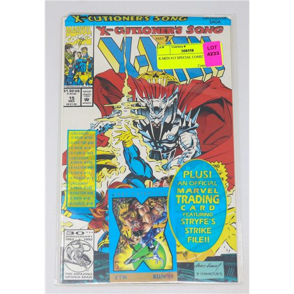 X-MEN #15 SPECIAL COMIC BAG