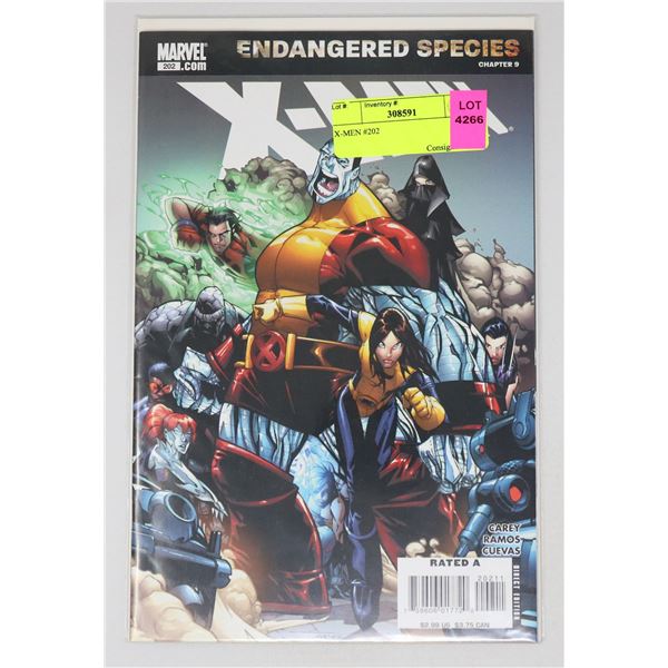 X-MEN #202