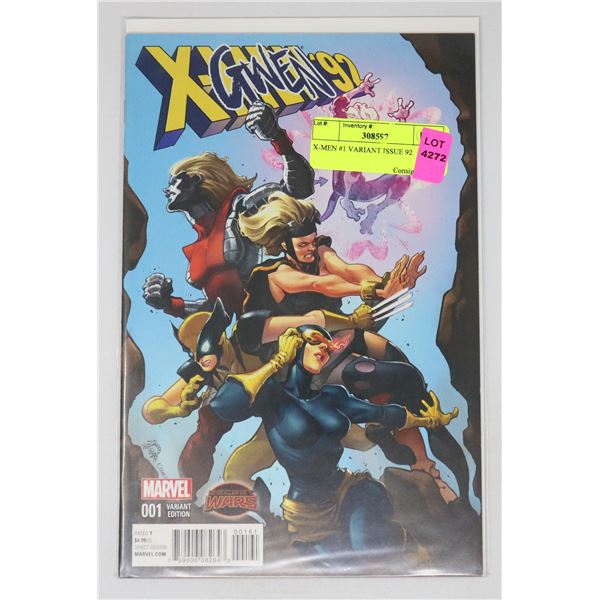 X-MEN #1 VARIANT ISSUE 92