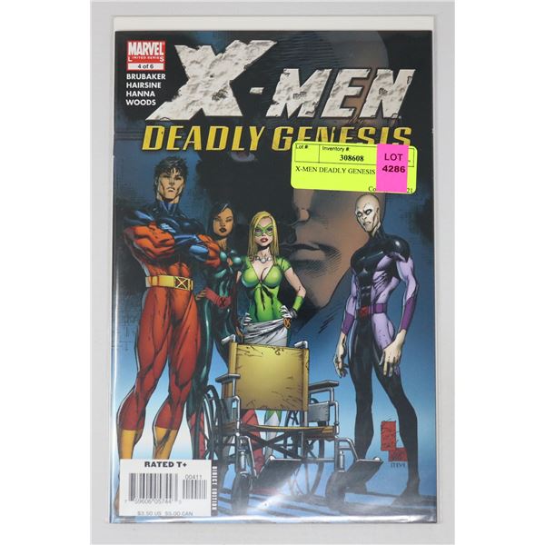 X-MEN DEADLY GENESIS 4 OF 6