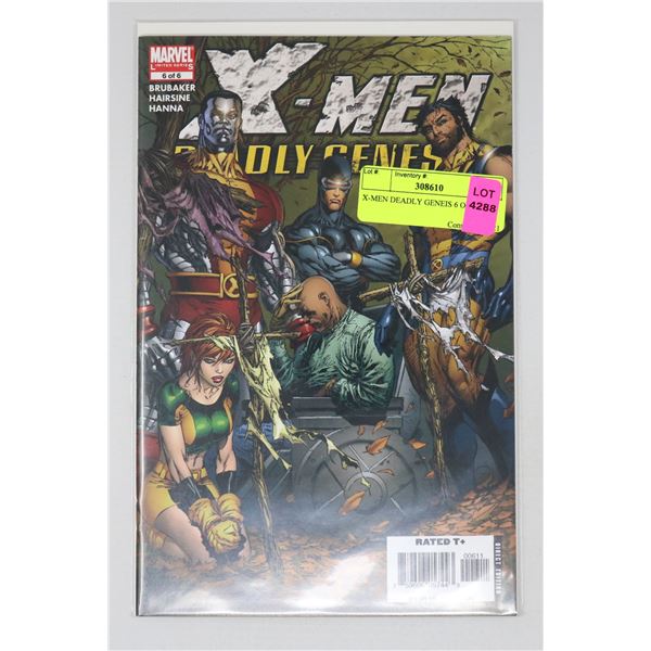 X-MEN DEADLY GENEIS 6 OF 6