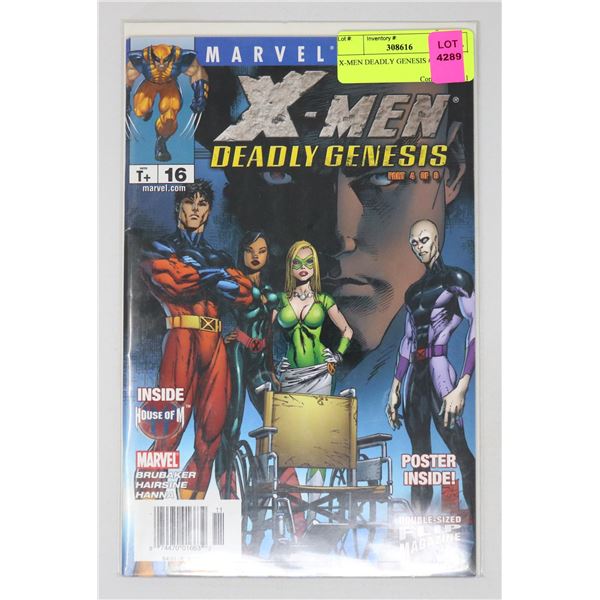 X-MEN DEADLY GENESIS #16