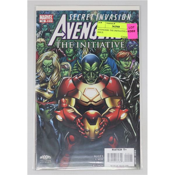 AVENGERS THE INITIATIVE #15 KEY ISSUE