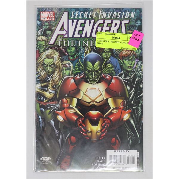AVENGERS THE INITIATIVE #15 KEY ISSUE