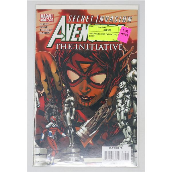 AVENGERS THE INITIATIVE #17 KEY ISSUE