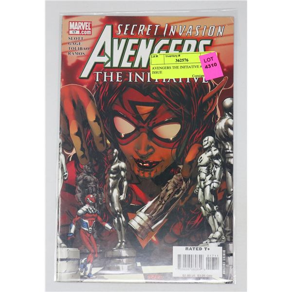 AVENGERS THE INITIATIVE #17 KEY ISSUE