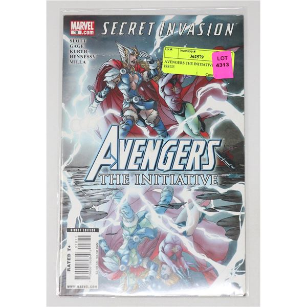 AVENGERS THE INITIATIVE #18 KEY ISSUE