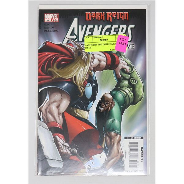 AVENGERS THE INITIATIVE #22 KEY ISSUE