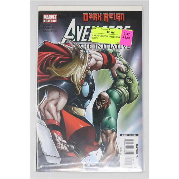 AVENGERS THE INITIATIVE #22 KEY ISSUE