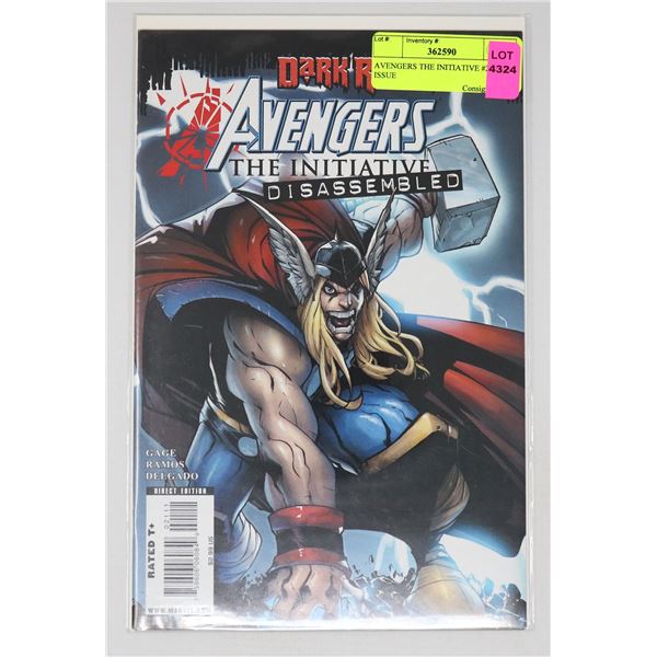 AVENGERS THE INITIATIVE #22 KEY ISSUE