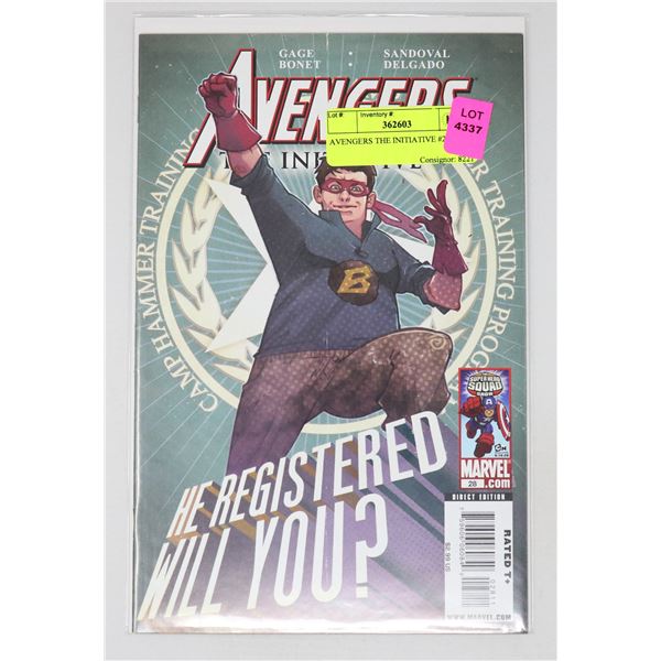 AVENGERS THE INITIATIVE #28