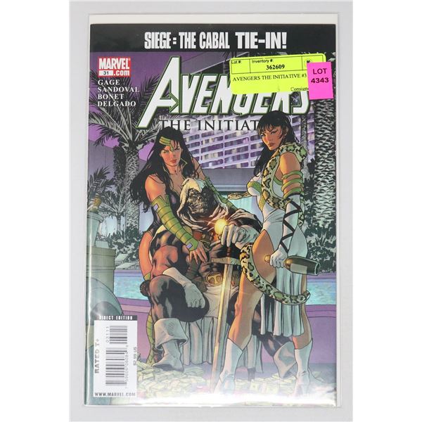 AVENGERS THE INITIATIVE #31