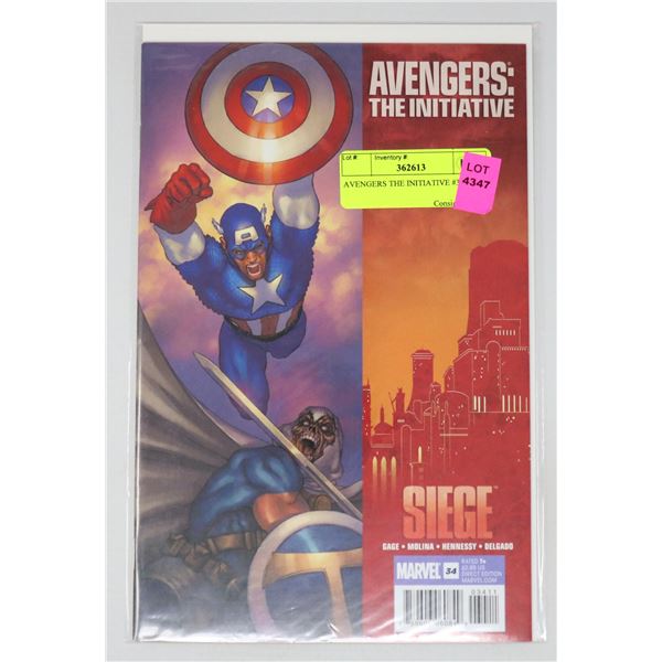 AVENGERS THE INITIATIVE #34