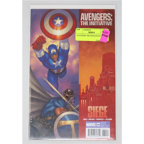 AVENGERS THE INITIATIVE #34