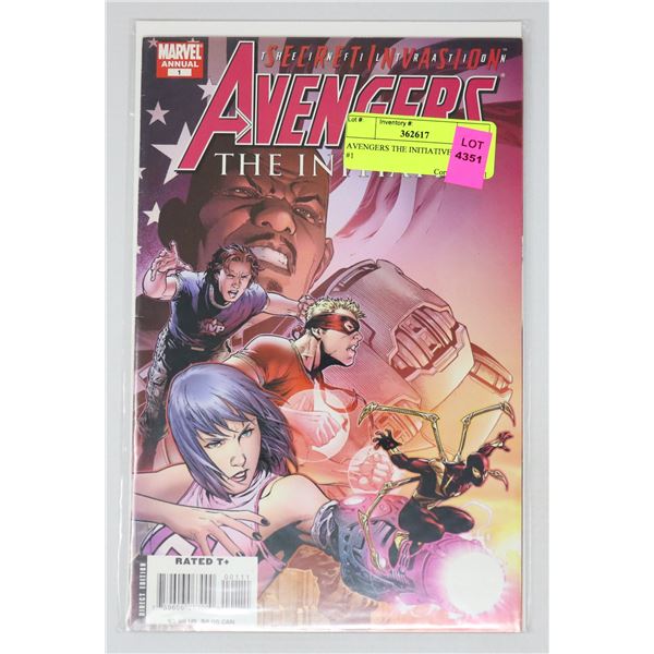 AVENGERS THE INITIATIVE ANNUAL  #1