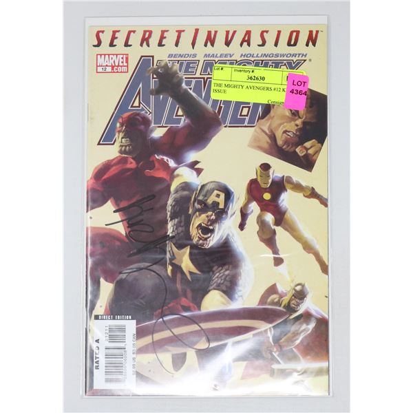 THE MIGHTY AVENGERS #12 KEY ISSUE