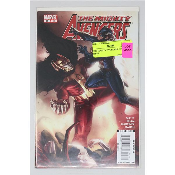 THE MIGHTY AVENGERS #27 KEY ISSUE