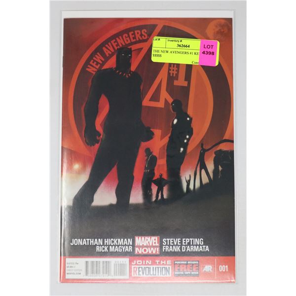 THE NEW AVENGERS #1 KEY ISSUE $$$$$