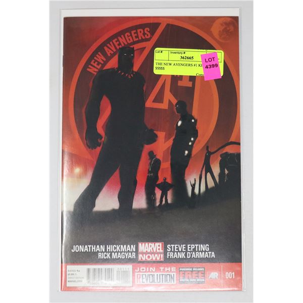 THE NEW AVENGERS #1 KEY ISSUE $$$$$