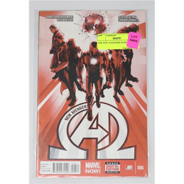 THE NEW AVENGERS #6 KEY ISSUE