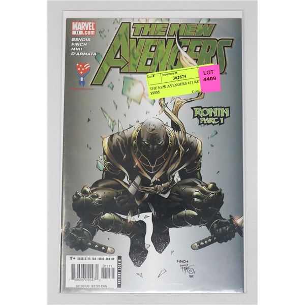 THE NEW AVENGERS #11 KEY ISSUE $$$$$