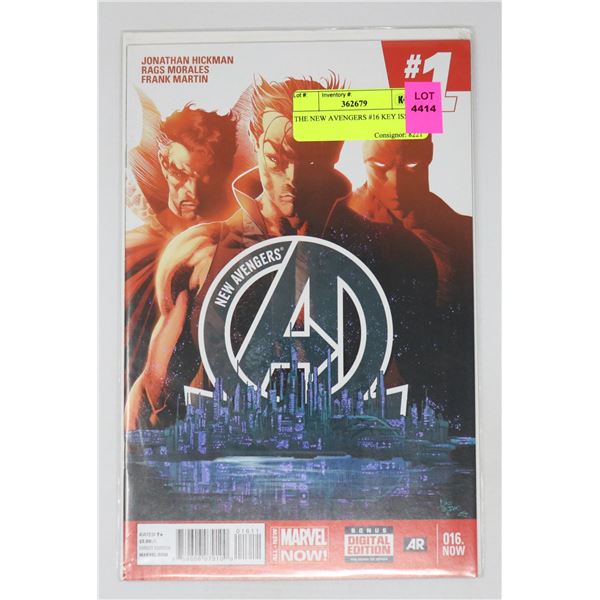 THE NEW AVENGERS #16 KEY ISSUE