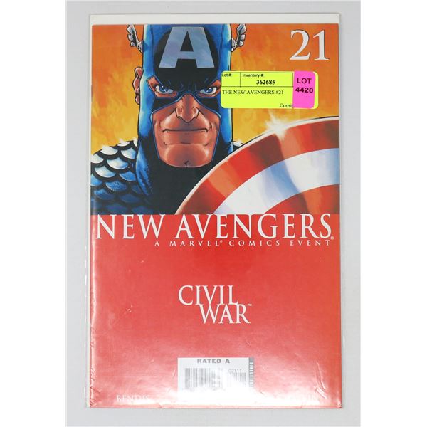 THE NEW AVENGERS #21