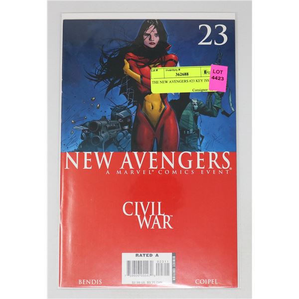 THE NEW AVENGERS #23 KEY ISSUE