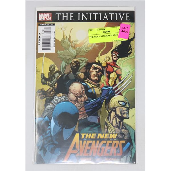 THE NEW AVENGERS #28 KEY ISSUE
