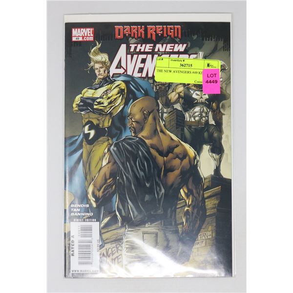THE NEW AVENGERS #49 KEY ISSUE