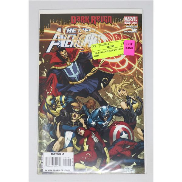 THE NEW AVENGERS #53 KEY ISSUE $$$$$