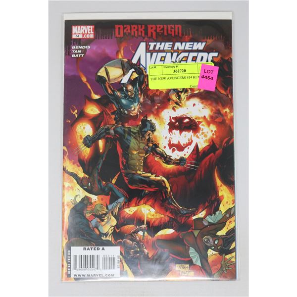 THE NEW AVENGERS #54 KEY ISSUE
