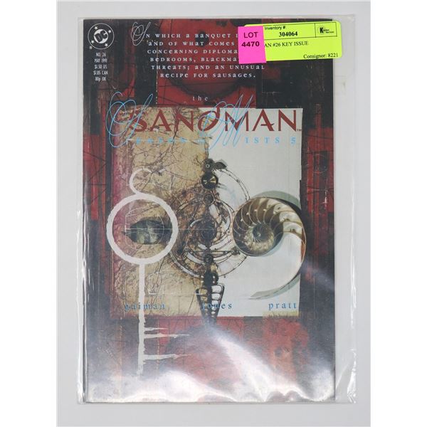 SANDMAN #26 KEY ISSUE