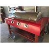 Image 2 : RED CALIBER DAVID ROCKWELL 3 BURNER NATURAL GAS GRILL 60"W X 32D X  37"H