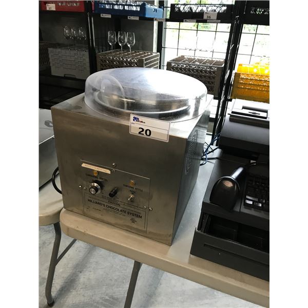 HILLIARDS CHOCOLATE TEMPERING SYSTEM