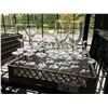 Image 2 : LOT OF GLASSWARE AND CONDIMENT SERVERS